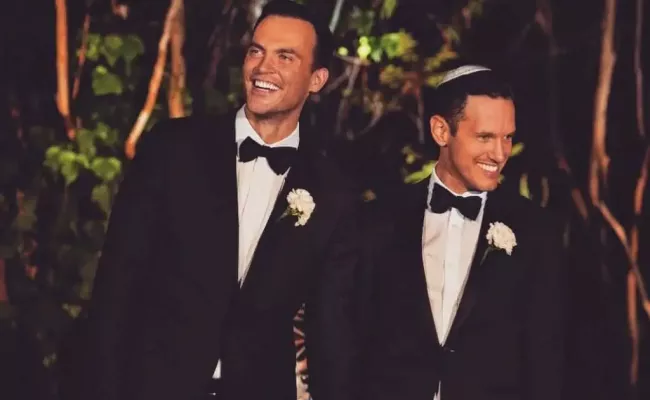 Jackson and Jason tied the knot in September 2014