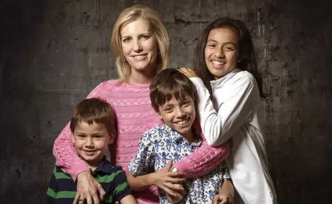 Laura Ingraham has adopted three kids, Maria, Michael, and Nikolai.