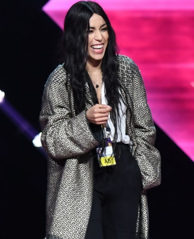 Loreen during an event in 2017