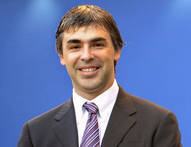 The Google co-founder Larry Page. (Source: Biography)