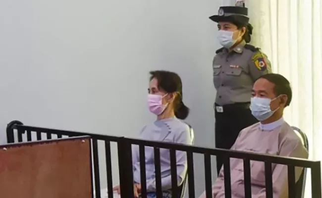 UN Security Council Slams Sentencing of Ex-Myanmar Leader Suu Kyi. (Image Source: www.voanews.com)
