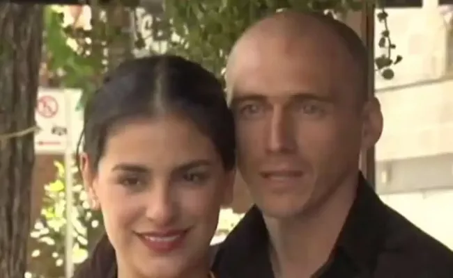 Liz Gallardo and her former husband, Enrique Alguibay. (Source: TV Notas)
