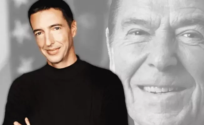 Ron Reagan’s Father, Ronald Reagan, is the 40th president of the United States. (Source: Salon)