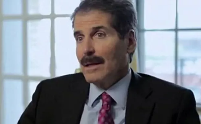John Stossel during his interview (source: dailymail)