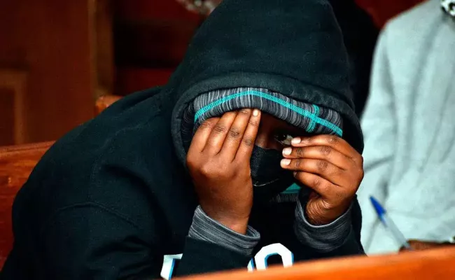 Rally driver Maxine Wahome in the dock at the Milimani Law Court (Source: nairobinews)