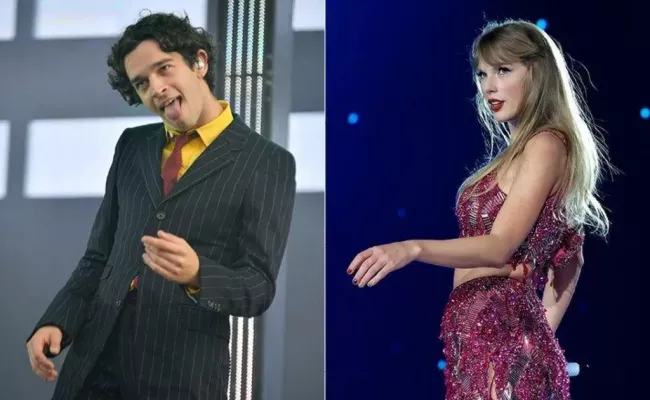 Taylor Swift’s involvement with Matty Healy causes concern among fans. (Image Source: The Toronto Star)