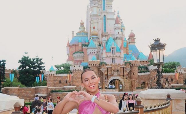 Awara Briguela posted a photo from Hong Kong Disneyland on her Instagram handle. ( Source: Instagram )